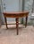 Antique Louis Philippe Style Flip Top /Folding Top Demi Lune Expanding Console Table For Sale - Image 18 of 18