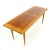 Long Mahogany and Teak Coffee Table, 1970s For Sale - Image 12 of 12