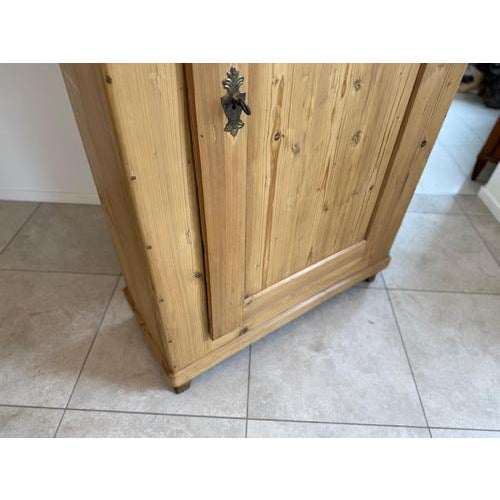 Biedermeier Cabinet in Natural Wood For Sale - Image 6 of 10