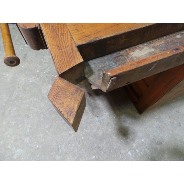 Swedish Carpenters Work Bench For Sale - Image 10 of 13