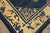Navy Blue Exceptional Navy Blue Color With Great Florid Design Antique Chinese Peking Rug For Sale - Image 8 of 14