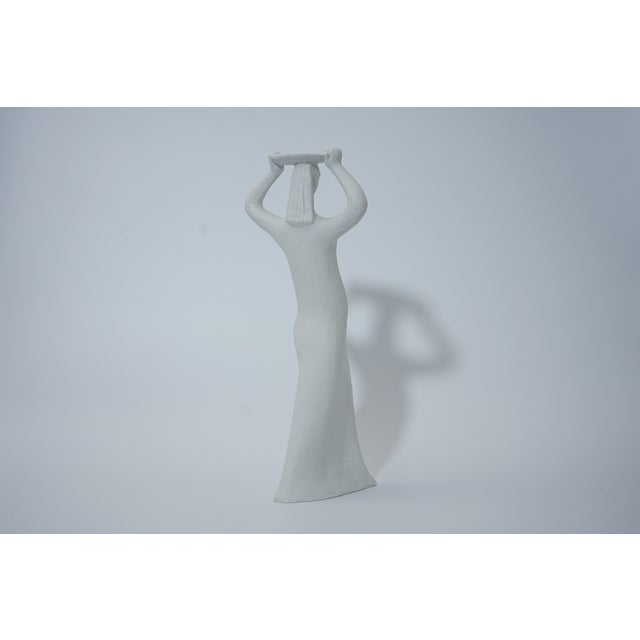 Rosenthal Mid-Century Modern Porcelain Sculpture by Eva Moshack for Rosenthal For Sale - Image 4 of 12