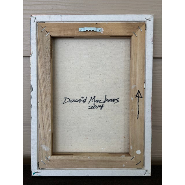 David Mac Innes Painting on Canvas 2014 Abstract Geometric Original For Sale In Charleston - Image 6 of 10