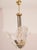 1970s Murano Chandelier With 3 Leaves Iridescent in Murano Glass For Sale - Image 10 of 12