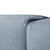 Tyme Fabric & Wood Corner Sofa in Blue from MYCS For Sale - Image 6 of 14