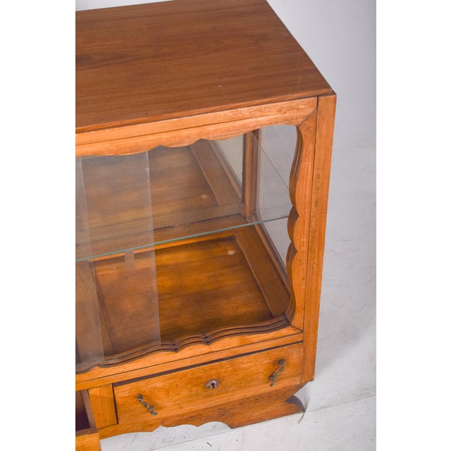 Vintage European Sideboard with Display Case, 1920s For Sale - Image 12 of 13