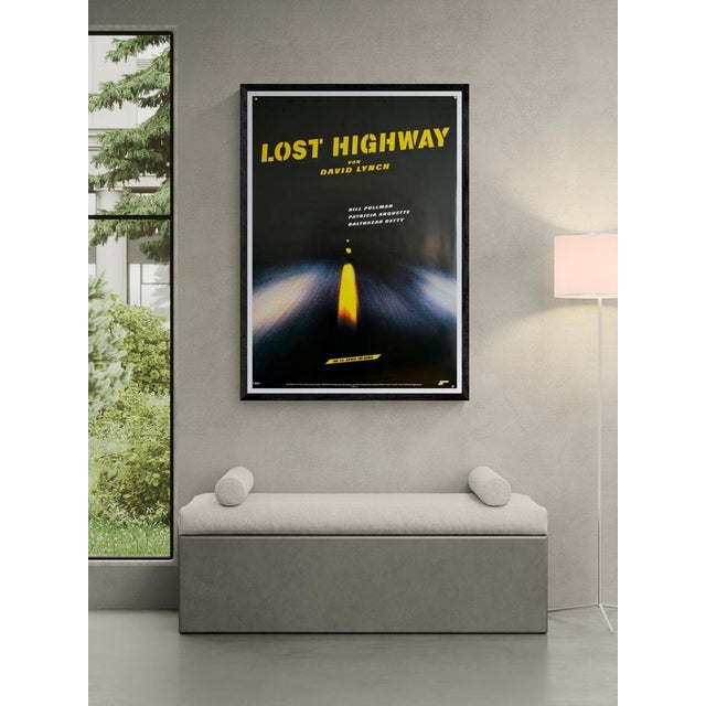 The Piece This original vintage poster promotes the German theatrical release of David Lynch's 1997 psychological...