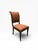 Wood Kindel Mahogany Sleigh Back Side Chair With Hand-Painted Gold Accents For Sale - Image 7 of 12