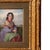 Antique 19th Century Realism Landscape Portrait Oil Painting of a Beautiful Young Woman by Haynes King, 1860 For Sale In Portland, OR - Image 6 of 13