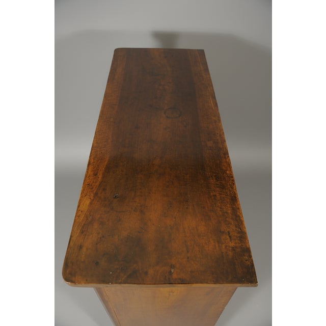 Wood Antique Solid Walnut Chest of Drawers For Sale - Image 7 of 13