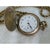 An antique late Victorian ladies’ guard chain and Illinois pocket watch ensemble, circa 1890–1900. The double rope guard...