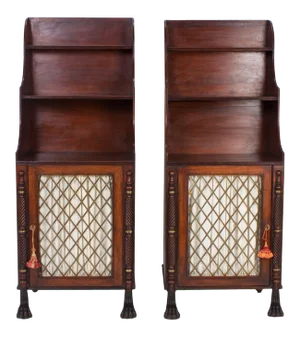 Antique Irish Chiffoniers - A Pair