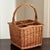 Vintage French-Style Four Bottle Wicker Wine Caddy For Sale - Image 12 of 17