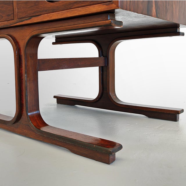 Wooden Bedside Tables by G. Frattini for Bernini, 1950s, Set of 2 For Sale - Image 9 of 18