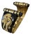 1930 Antique Jean Painlevé Art Deco Bakelite and Brass Seahorses French Bracelet For Sale