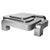 Automa Coffee Table in Liquid Metal Finish by Pietro Franceschini For Sale - Image 9 of 9