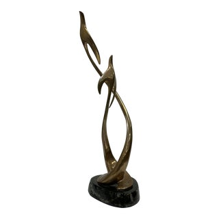 1970s Norman Boyles Birds Bronze Sculpture For Sale