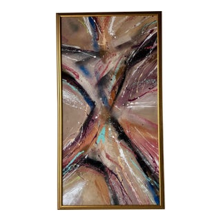 Large - Craig C. Reheis (1941-1991) Expressionist Abstract Painting For Sale