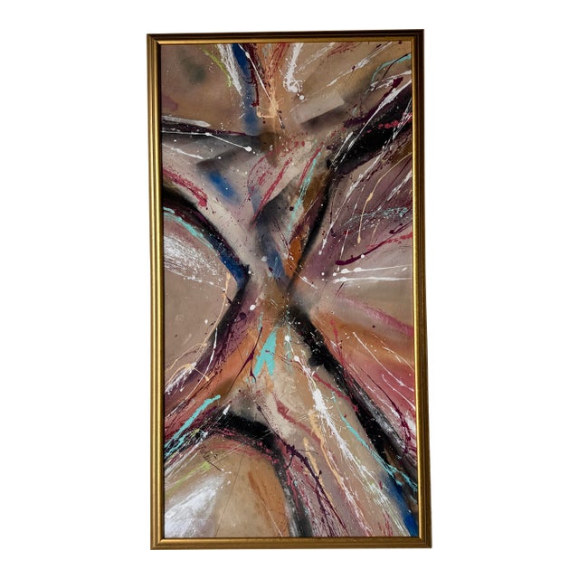 Large - Craig C. Reheis (1941-1991) Expressionist Abstract Painting For Sale