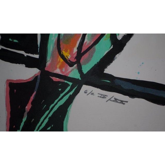 Modern Jacques Poli, Coherence the World, Lithograph For Sale - Image 3 of 9