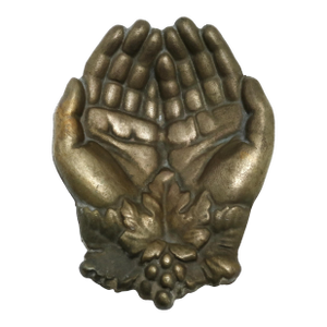 1920s Brass Foundry Co. Cupping Hands
