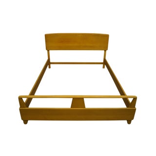 Mid Century Modern Heywood Wakefield Full Size Bedframe For Sale
