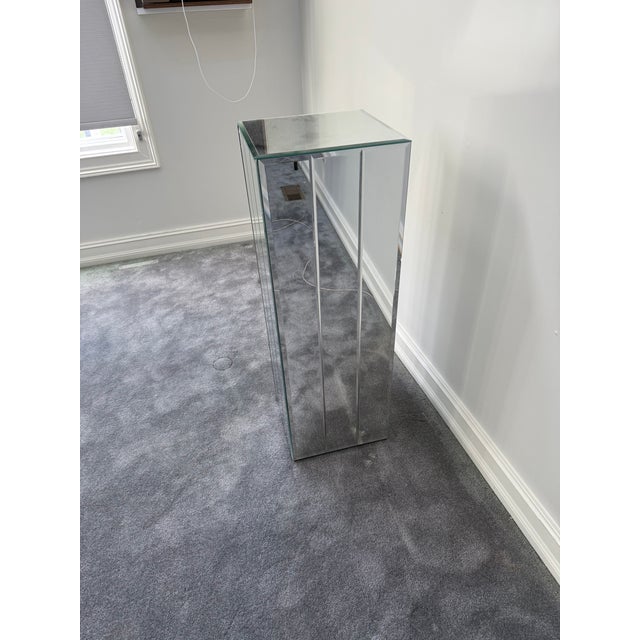 Pedestal Mirror Column Stand For Sale - Image 4 of 5
