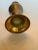French Provincial Hollywood Regency Scalloped Edge Solid Brass Vase For Sale - Image 3 of 11