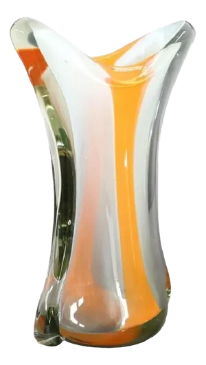 Large Vintage Italian Vase in Murano Art Glass, 1960s