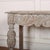 Late 19th century English carved and bleached one drawer oak console table. 1890. This piece is designed in the style of...