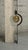 Silver Oculus Ox Floor Lamp in Rough Iron & Travertine by D´ARK Atelier For Sale - Image 8 of 13