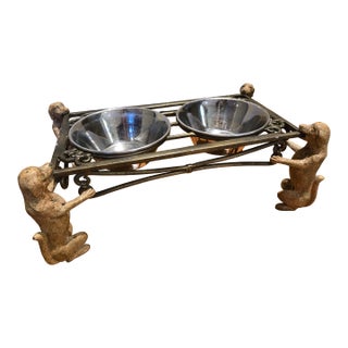 Maitland-Smith Whimsical Dog Bowl For Sale