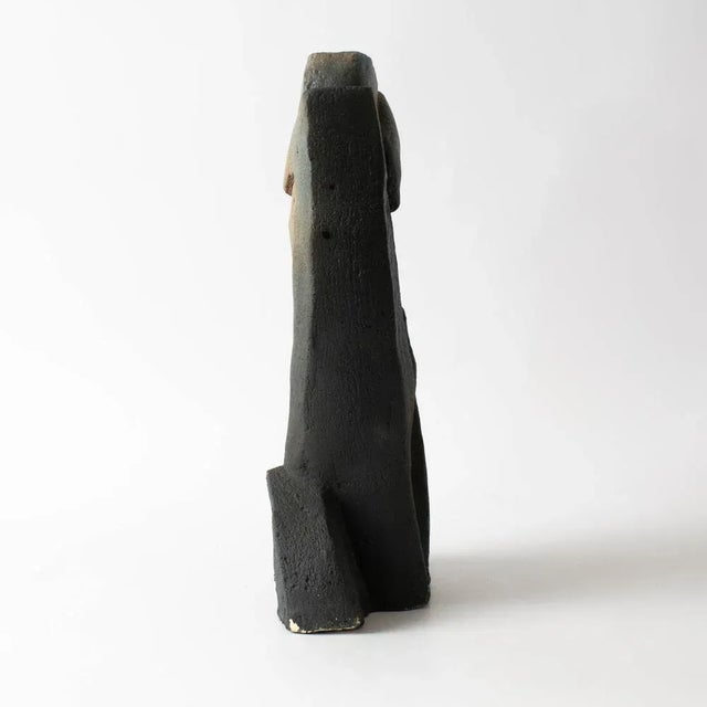 Ceramic Abstract Figure in Ceramic, 1980s For Sale - Image 7 of 10