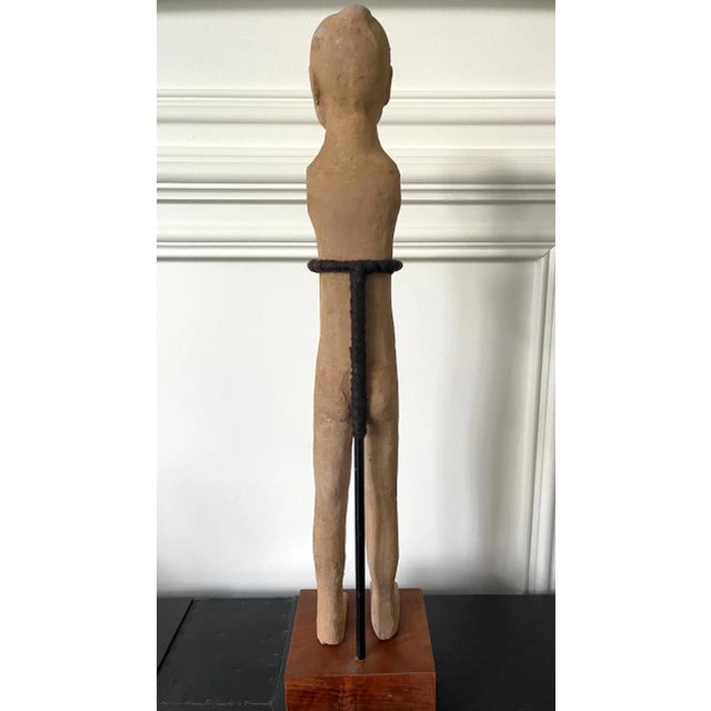 Chinese Stoneware Tomb Figure Han Dynasty For Sale - Image 12 of 13