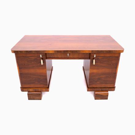 Art Deco Desk, Poland, 1940s For Sale - Image 16 of 16