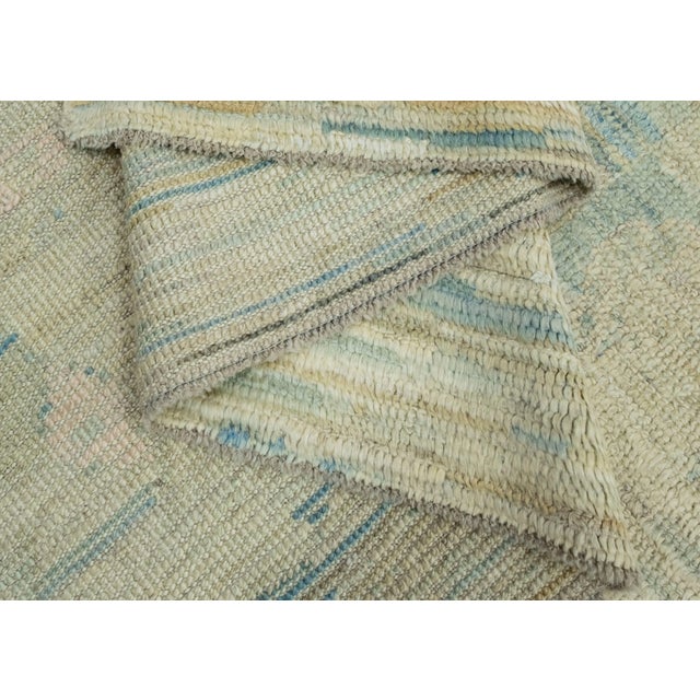 Textile Turkish Oushak Rug 8'10" x 11'9" #18572 For Sale - Image 7 of 8