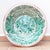 Early 21st Century Large Spanish Hand-Painted Revival Lebrillo Ceramic Bowl with Bird from Granada Pottery, 2010s For Sale - Image 5 of 13