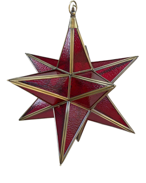 Large Hanging Star Lantern by Charles Edwards