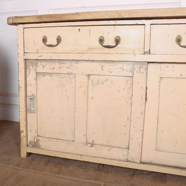 Monumental Country House Dresser Base For Sale - Image 8 of 17