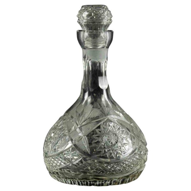 1970s Vintage Glass Liquor Bottle, Italy, 1970s For Sale - Image 5 of 5