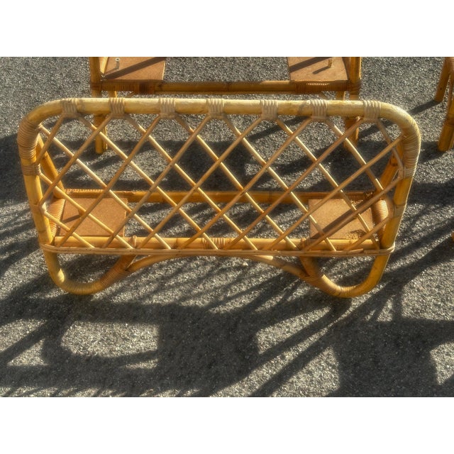 Vintage Single Rattan Beds, 1970s, Set of 2 For Sale - Image 18 of 18