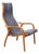Vintage Grey Sheepskin Lamino Lounge Chair by Yngve Ekström for Swedese For Sale