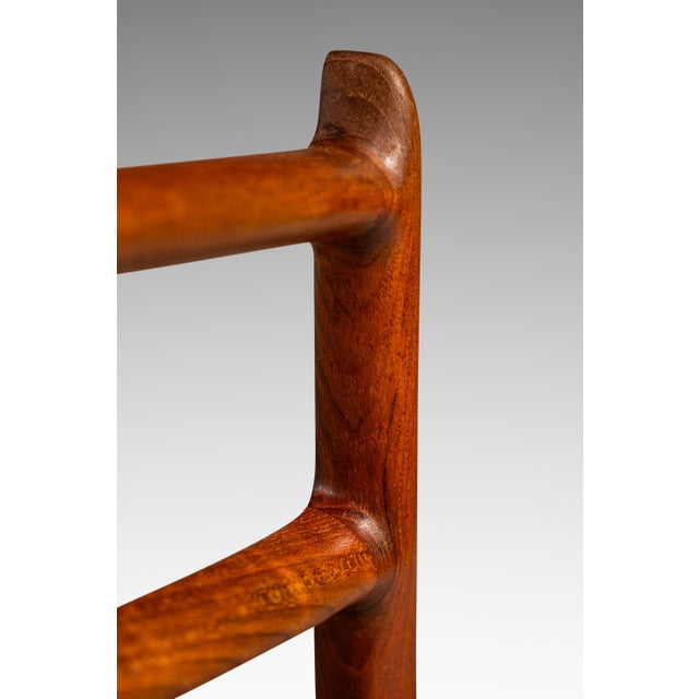 Bespoke Danish Modern Model No. 78 Ladderback Chair in Teak & Bouclé by Niels Møller for j.l. Møllers Møbelfabrik, Denmark, C. 1960's For Sale - Image 16 of 18