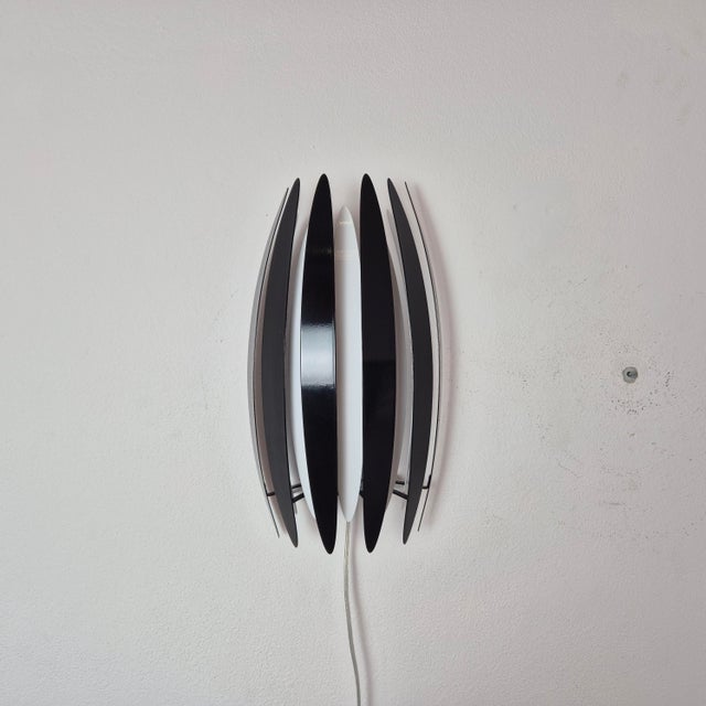 Black Jaws Wall Lamp from Frandsen, Denmark, 1980s For Sale - Image 8 of 8