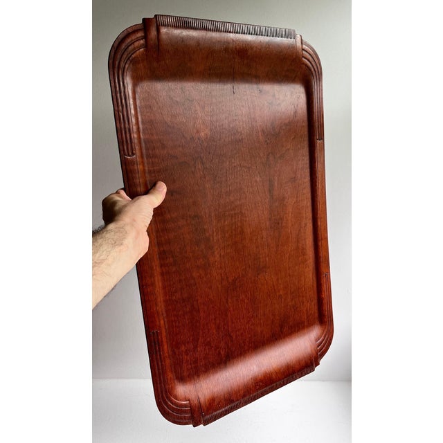 Art Deco Vintage Art Deco Serving Tray, Circa 1930 For Sale - Image 3 of 9