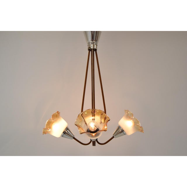 Mid-Century Chandelier, 1960´s For Sale - Image 12 of 18