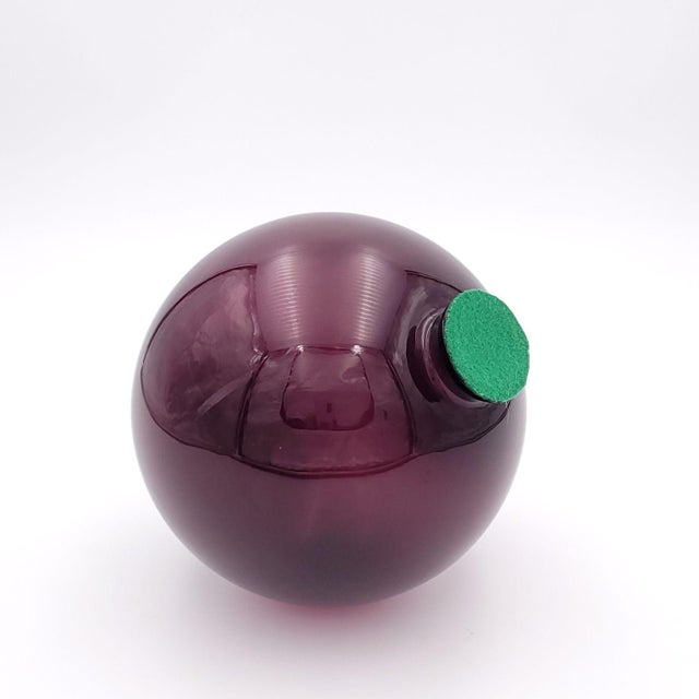 Purple Witch Ball, England Circa 1870 For Sale - Image 4 of 6