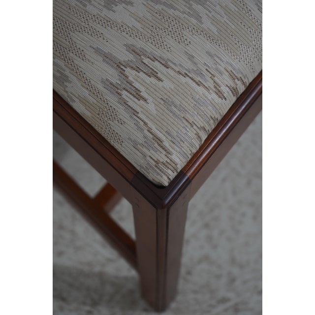 Set of Eight Eldred Wheeler Cherry Dining Room Chairs For Sale - Image 14 of 18