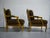 Mid 20th Century Vintage French Leopard Print Upholstery Bergere Chairs - a Pair For Sale - Image 5 of 13