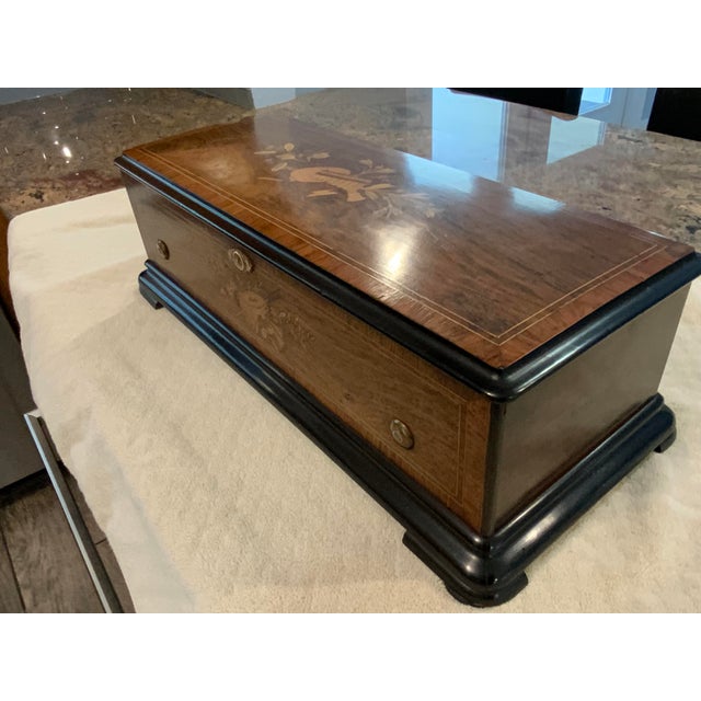 Late 19th Century Paillard Mandoline Music Box For Sale - Image 5 of 12